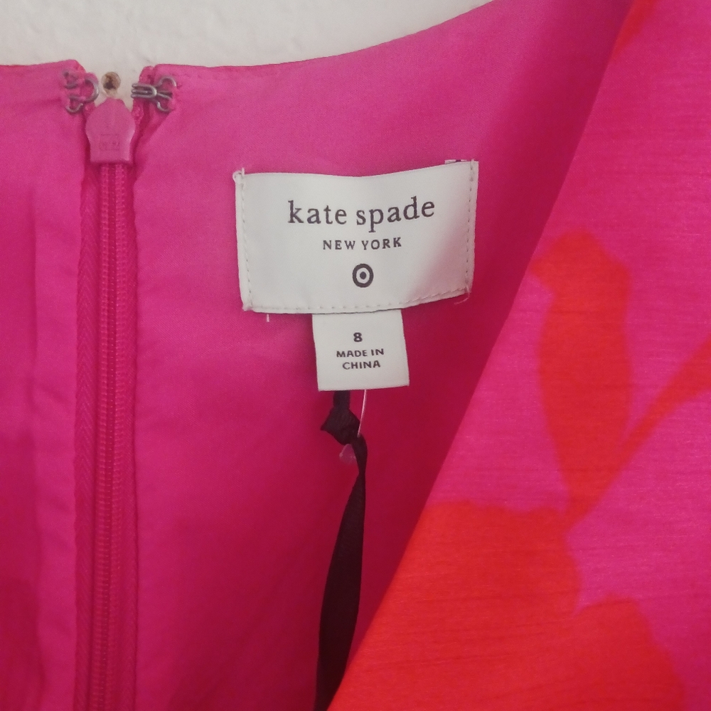 Kate Spade‎ Peplum Rose Midi Dress - Picture 9 of 10